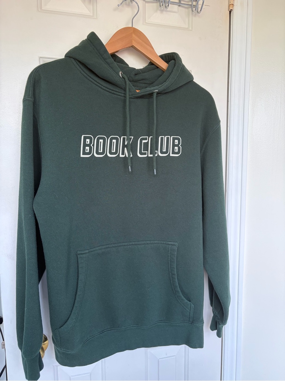 Indigo Book Club Forest Green Hoodie – Size M